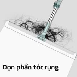 Chổi chà sàn nhà vệ sinh, Cây gạt nước, quét nhà tắm thông minh xoay 360 độ VOICON-[DA66] 8