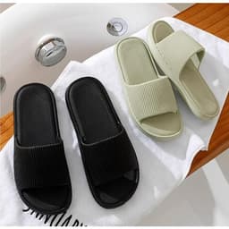 (Combo) Dép đi trong nhà, khách sạn, văn phòng sọc quai ngang nam nữ, siêu nhẹ êm chân (SX4M.D014) 2