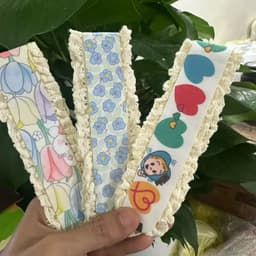 Băng Đô (LOẠI 1)   Velcro Phong Cách Hàn Quốc Ngọt Ngào & Retro Cho Quấn Tóc 9