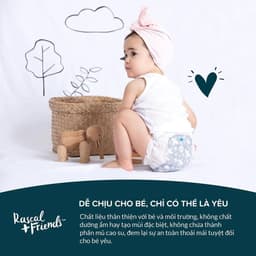 [GÓI TRẢI NGHIỆM] Bịch 2 Miếng Tã Bỉm Cao Cấp New Zealand Rascal Friends & Rascals Cocomelon Cho Bé - hyhybaby 6