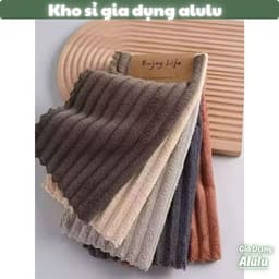 Set 5 khăn lau đa năng 30*30cm_Tiện lợi lau kính, lau bát, lau nhà bếp, lau kính. Đa dạng màu sắc mix VOICON-[TTA11] 1