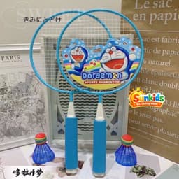 [Tặng kèm 2 cầu] Bộ Vợt Cầu Lông Trẻ Em Cho Bé Chơi Rèn Luyện Sức Khoẻ Và Sự Khéo Léo Sunkids 4