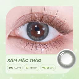 [LENS 1 THÁNG] 2 Chiếc Horien BST Săn Màu Cửu Châu Kính Áp Tròng Cận NINE 5