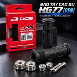 Combo Bao Tay RCB HG77 Kèm Gù Inox 304 cho Xe Máy - Phụ Kiện Chất Lượng Cao 6