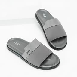 [4-25/9 TẶNG QUÀ TRUNG THU 599K] Dép Nam Quai Ngang LECOS LG59 Da Microfiber Đế Cao Su Chống Trượt Dạo Phố 4