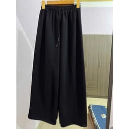< Rẻ Vô Địch Có Đệm Mút > sét bộ quần dài chun màu đen trơn + mix áo 2 dây ĐỆM MÚT mèo FULL áo MAROC -thubio99 5