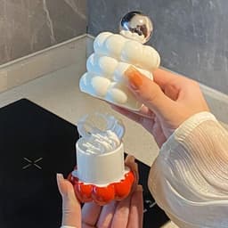 Hộp Đựng Tăm Có Nắp Nhiều Tầng, Hộp Đựng Tăm Bông Đa Năng Trang Trí 3