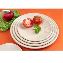 Combo 5 Đĩa nhựa tròn Thái hàng cao cấp Việt Nhật, đĩa đựng đồ ăn hoa quả phong cách sang trọng 2