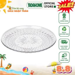 Combo Đĩa Kim Cương HOKORI Đĩa Nhựa 1290/1/2 Việt Nhật, Đĩa Đựng Thức Ăn Cao Cấp - TADAHOME 1