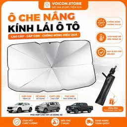 Ô Che Nắng Kính Lái Ô Tô Cao Cấp – Chống Nóng, Chống Tia UV, Bảo Vệ Nội Thất, Gấp Gọn Tiện Lợi HĐ99 1