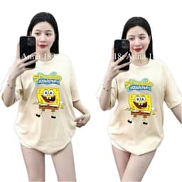 [ Áo Thun MỎNG ] Áo thun cotton nữ Bình Dân cổ tròn vải mỏng nhẹ theu bọt biển dễ thương -thoitrang99 3