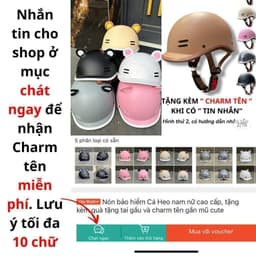 [ĐẠT CHUẨN AN TOÀN] Mũ bảo hiểm cá heo cao cấp, thời trang, an toàn, thoáng mát cho nam nữ - chất liệu ABS EPS 6
