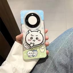 Giá đỡ điện thoại Chiikawa có túi khí, Chiikawa Usagi, sóc bay nhỏ, hoạt hình, giá đỡ để bàn xoay được 6