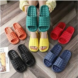 [ Miễn Ship ] Combo 5 đôi dép đi trong nhà tắm văn phòng khách sạn dép lê dúc nguyên khối chống trơn trượt 4