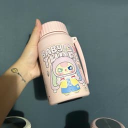 Bình giữ nhiệt inox 316 dung tích 1000ml hoạ tiết Baby There siêu đẹp 6