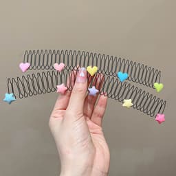 Tạo tác tóc mái có tổ chức Phiên bản mở rộng Lược chải tóc Lược chải tóc hoạt hình cho bé gái VINBEO -[AB06] 3