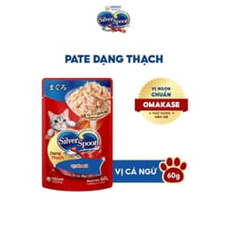 Pate Silver Spoon Gói 60g, Hương Vị Thật Omakase Từ NHẬT BẢN, Thơm Ngon, Dễ Tiêu Hóa 4