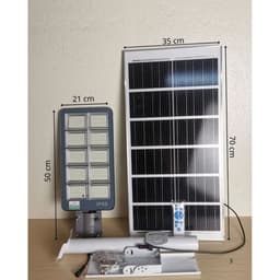 [ Dây nối 5m] COMBO 2 Đèn Năng Lượng Mặt Trời 10 khoang- Chiếu sáng 12h-15h - Diện tích  200-300m2 - Kháng nước IP69 4
