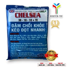 Phân Bón Lá Omex CHELSEA 30-10-10+TE (Gói 40g) - Bật Chồi Nhanh, Kéo Đọt Khỏe, Phục Hồi Cây Anh Quốc 1