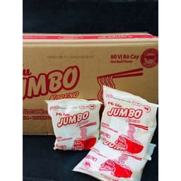 Mì Lẩu Koreno Jumbo  Vị Bò Cay và Kim Chi 80Gói x100g 6
