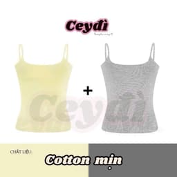 (NEW - Các size <48KG mặc vô tư) [KÈM ĐỆM MÚT ][2S] Áo 2 dây ĐỆM mút thắt eo siêu tôn dáng 5
