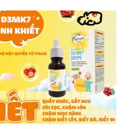 Avisure D3-MK7 ( :15ml : 20ml ; 30 ml ) d3k2 tinh khiết tự nhiên cho bé giúp tăng chiều cao, chắc xương> BUNBUN SHOP 2