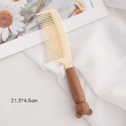 Bộ 4 Món Gương Trang Điểm Lược Chải Tóc Phong Cách Hàn Quốc Họa Tiết Mèo Dễ Thương Gương, Lược, Gỡ Dối Đầy Đủ Có Sỉ 9