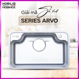 Chậu Rửa Bát Nobinox Arvo B275 | Kích thước 75x48cm 6