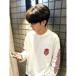 Áo thun phông dài tay KIẾM ĐỎ thánh giá thập tự CHOICE HEARTS l66 nam nữ boxy long tee form rộng thể thao AM119 2