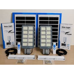 [ Dây nối 5m] COMBO 2 Đèn Năng Lượng Mặt Trời 10 khoang- Chiếu sáng 12h-15h - Diện tích  200-300m2 - Kháng nước IP69 3