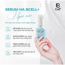 (Chính hãng) Serum Cấp Ẩm HA Bcell Aqua Boosting Serum Hydrating Làm Dịu Da, Phục Hồi Hàng Rào Bảo Vệ 30ml 2