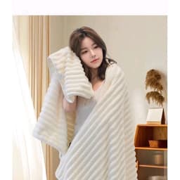 Khăn Tắm cho người lớn, thấm hút, mềm mại và không rụng lông, khăn gia đình nam nữ cỡ lớn(70x140cm) 3