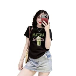 [ Áo Thun MỎNG ] Áo thun cotton nữ Bình Dân cổ tròn vải mỏng nhẹ mịn mát free size 33- 48kg- mát chaa-thuthu87 6