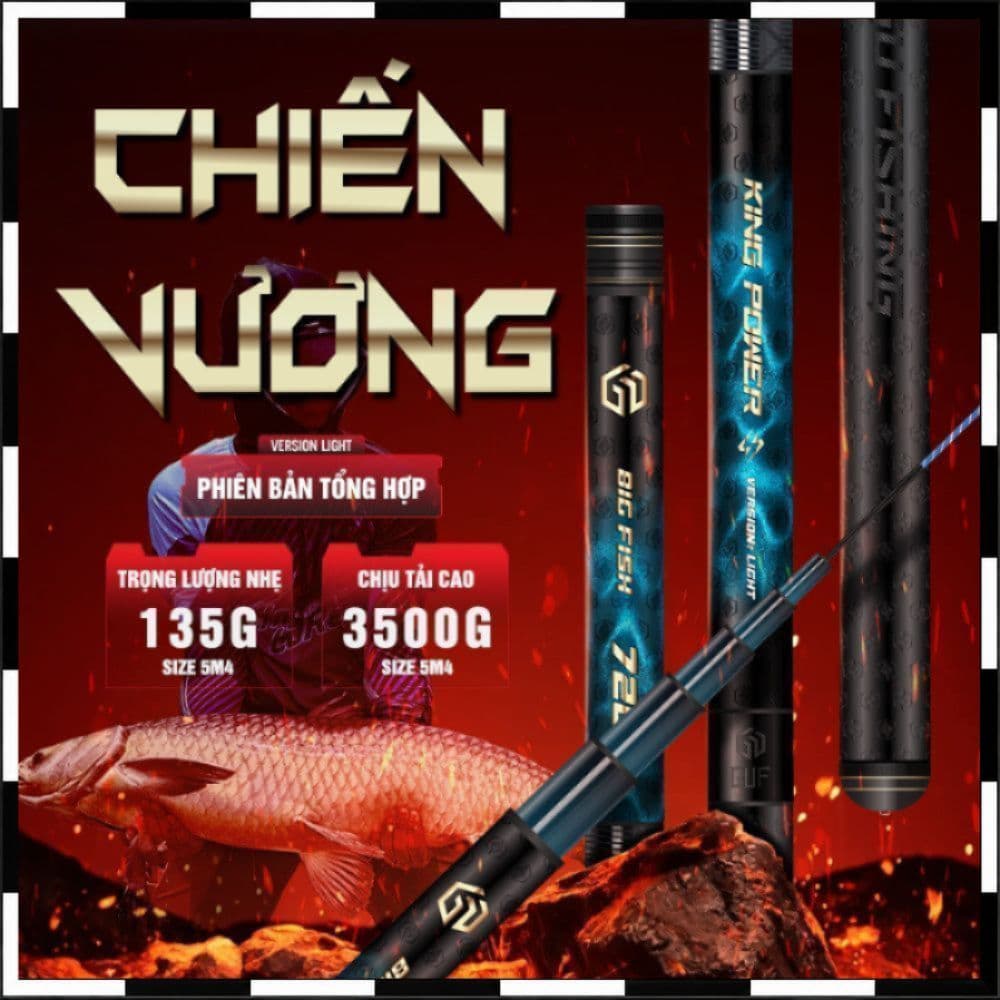 Cần Tay GUF Chiến Vương Săn Hàng
