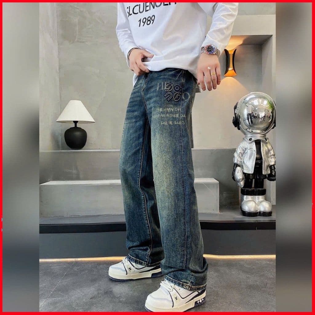 JEAN NAM GUANGZHOU,CHẤT JEAN BỀN ĐẸP,KIỂU DÁNG THỜI TRANG,PHÙ HỢP NHIỀU PHONG CÁCH QJ-9892 VIC