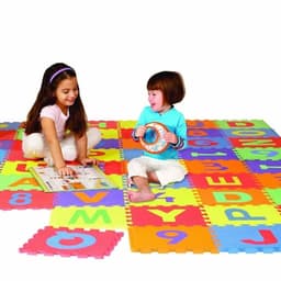 BỘ 36 MIẾNG THẢM XỐP LÓT SÀN GHÉP CHỮ CÁI VÀ SỐ/ THẢM CHƠI CHO BÉ 6