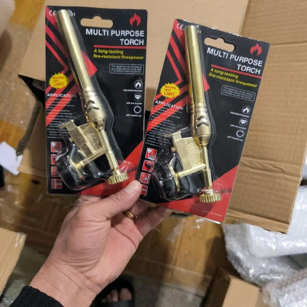 "Khò Gas Mini Chống Bỏng - Đánh Lửa Tự Động, Đầu Nòng Nhiệt Độ Cao, Lửa Nhọn Mạnh, Phù Hợp Mọi Công Việc"