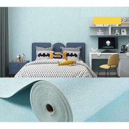 [ Combo 5 Cuộn 10M]xốp dán tường vân vải cao cấp có lớp nhôm cách nhiệt, chống ẩm sẵn keo bóc dán, 1 cuộn 10mx5cm 5