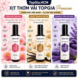 Xịt Thơm Vải TOPGIA Premium Khử Mùi Quần Áo, Chăn Ga, Sofa – Lưu Hương Nước Hoa Dài Lâu, Thơm Mát Mỗi Ngày 1