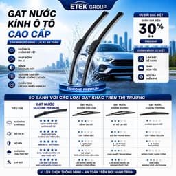 Gạt Mưa Ô Tô - COMBO 2 GẠT Theo Xe Tất Cả Các Hãng Thiết Kế Xương Mềm Cao Cấp UP PARTS – Cần Gạt Mưa Xe Hơi Chuẩn Zin 2