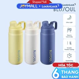 Bình giữ nhiệt LocknLock Blissoul LHC4458 700ml, siêu nhẹ, Inox316, quai xách tiện lợi, hàng chính hãng - JoyMall 2
