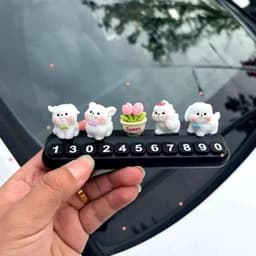 Bảng sốđiệnthoại Hình dễ thương 2026 Trang Trí Taplo Ôtô Thiết Kế xᶖnh Xắn, đáng yêu VOICON-[NHI99] 5