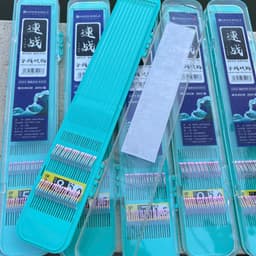 Lưỡi Thẻo Đôi Câu Đài Lưỡi Ise-ni Màu Hồng ( Hãng ZHANWANGJI) Lưỡi Câu Buộc Sẵn Cao Cấp,  Hộp 20 bộ. 1