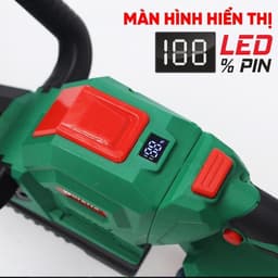 1 Máy Cắt Tỉa Hàng Rào Pin WORKFIX WF-HT520PRO, Lưỡi Bản To Cắt Bén Gom Cành - Xoay Góc Cắt 90 Độ 4