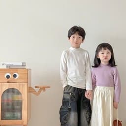Áo giữ nhiệt cổ cao cho bé chất liệu bo zip mềm mại, co giãn , giữ ấm tốt, size 8-30kg [ KHÔNG CẦN TĂNG SIZE] 7
