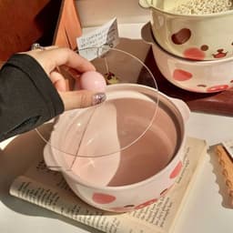 Tô Ăn Mì Gốm Sứ Họa Tiết Heo Hồng 4