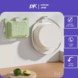 Móc Treo Chậu, Thau Inox 304 Kèm Keo Dán Chắc Chắn Tiện Lợi Gia Dụng ĐK VOICON-[DA66] 3