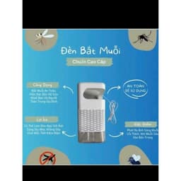 Đèn Bắt Muỗi Thông Minh MX-05 Diệt Côn Trùng Công Nghệ Mới Tiết Kiệm Điện Có Cổng Sạc USB An Toàn Cho Trẻ Em HĐ99 6