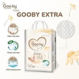 (LINK TRỢ GIÁ) Combo 3 Bịch Tã/Bỉm Dán và Quần GOOBY EXTRA Siêu Mỏng Nhẹ, Đủ Size Cho Bé Từ NB-3XL 3