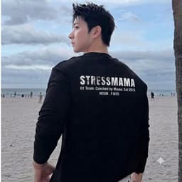 Áo Thun phông Tay Dài STRESS  PAPA COACH logo l66 in 5D longtee boxy dáng rộng nam nữ streetwear LONGSLEEVE AM123 2
